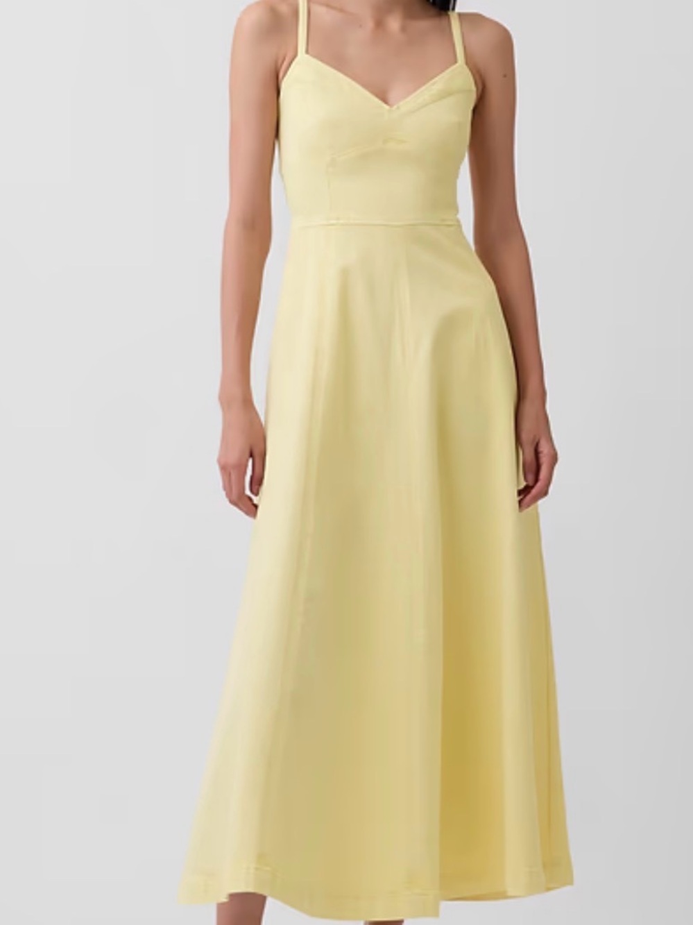 2 GAP dresses, yellow, size large. NWT